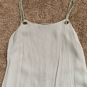Urban Outfitters Mini Blue Dress with Open Back